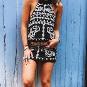 LF Millau Embroidered Skirt